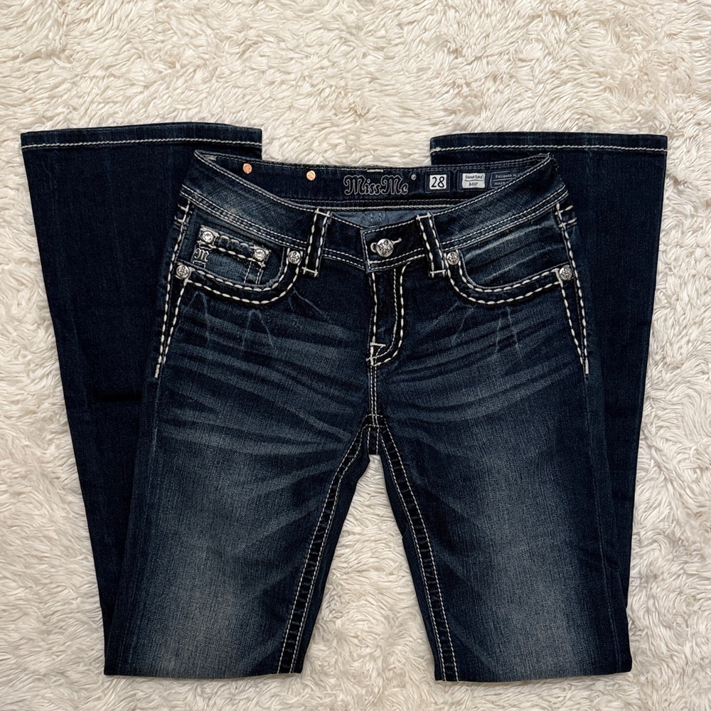 Miss Me Dark Blue Women's Jeans